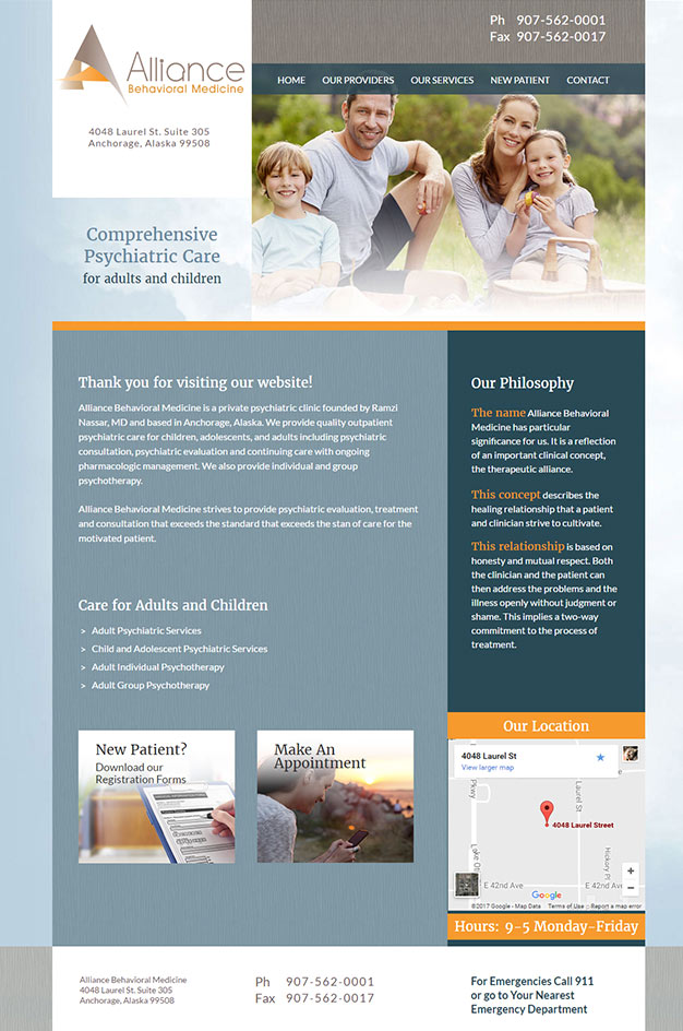 alliance behavioral medicine website