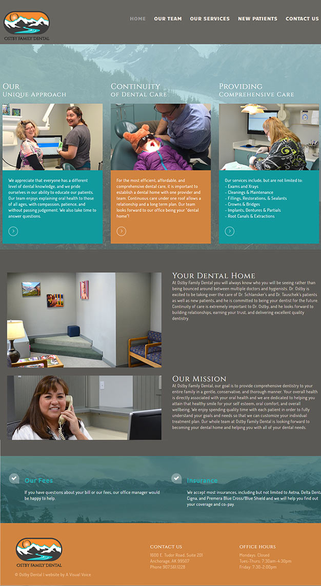 osbty dental web design